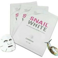Jual Masker Pemutih Wajah ( SNAIL WHITE FACE MASK ) Murah