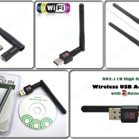 Dongle Adaptor WiFi Wireless USB Adapter 802.11N RTL8188 Chipset