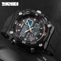 Jual Jam Tangan Pria ORIGINAL Skmei Casio Sporty Water Resist Anti Air LED Murah