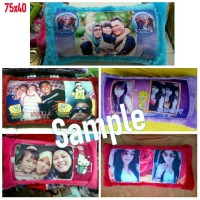 bantal cinta foto/kasur bayi/sprei/selimut/baju anak/dress/gamis