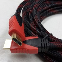 Kabel HDMI to HDMI 30 meter Gold Plate Merk D-KEY