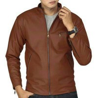 MURAH!! Jaket Semi Kulit Sintetis Pria ABG Polo