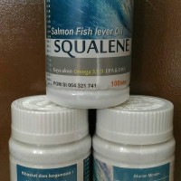 Jual Fish Lever Oil Squalene AL salmon omega 3 6 9 EPA+DHA squalen Murah