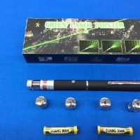 Jual laser pointer green 5 mata. grosir Murah