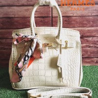 TAS NEW HERMES BIRKIN CROCO HIMALAYA (PREMIUM QUALITY) #REALPICT