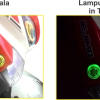Jual Emblem Yamaha Led / Emblem Yamaha Light / Aksesoris Nmax Murah