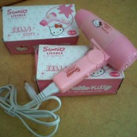 Jual hair dryer hello kitty pengering rambut pengembang drayer / driyer Murah