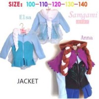 Jual FROZEN JACKET Baju Princess Anak Import Sale Kostum Branded Elsa Anna Murah