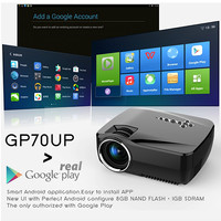 Jual LED MINI Proyektor GP70-UP with built-in ANDROID (Gholic) Murah