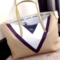 Tas Wanita LACOSTE Canvas Tote Bag #V801