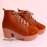 Wedges SPM08 /sepatu wedges wanita /sepatu murah