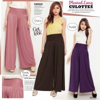 Jual Celana Kulot Wanita Bahan Spandex Korea Import Cantik Murah