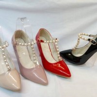 Jual HEELS MUTIARA / SEPATU WANITA / IMPORT MURAH / HIGH HEELS Murah