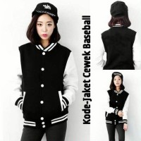 Jaket Cewek Baseball/Jaket Wanita Korea Jepang Keren Murah