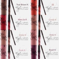 Jual SATUAN - KYLIE MATTE LIP KIT LIPSTICK CREAM LIKE ORI Murah