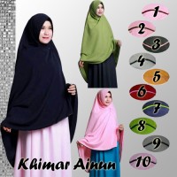 Jual Jilbab Khimar Ainun Hijab Syar'i Murah