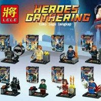 Jual lego kw batman v superman lele 79294 heroes gathering Murah