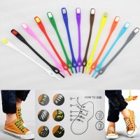 Jual V- Tie Laces Hickies- Tali Sepatu Silikon Murah