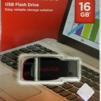 Jual FlashDisk SanDisk 16GB - FlashDisk SanDisk 16 GB - USB Flash Drive 16G Murah