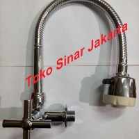 Jual Kran Cuci Piring Angsa Tembok SOLIGEN ( Leher Fleksibel ) Murah