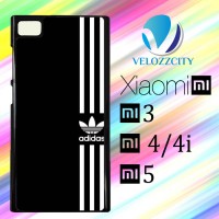 Custom Casing HP Xiaomi Mi3. Mi4, Mi4i, Mi5 Adidas Logo Black White Z3