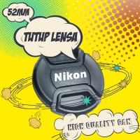 Tutup Lensa Nikon 52mm Lens Cap 18-55 Kit