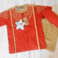 Koko Anak /Baju Muslim Anak 4-6thn Lucu Murah Merk Haydar (Hamzah)