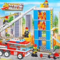 Jual lego chaobao the fire rescue mobil pemadam kebakaran Murah