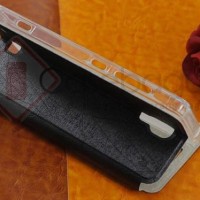 Hisense Kingkong 2 II C20 Silk Leather Flip Case Cover Casing Kulit