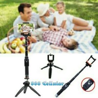 Jual Paket Selfie YUNTENG Tongsis Bluetooth YT-888 + Mini Tripod YT-228 Murah