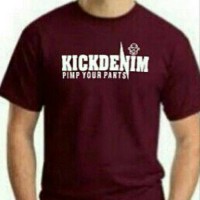 Tshirt/t shirt/baju/kaos distro Kick Denim