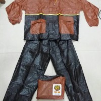 mantel hujan baju celana Tiger Head