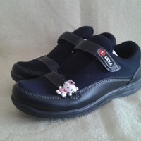 SEPATU ANAK TK / SD LADIES HITAM VANS 14