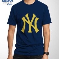 kaos/tshirt/gildan/24s/sablon/custom/baseball/yankees