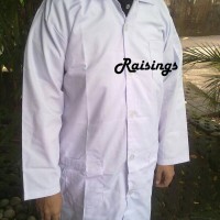 Jual seragam labcoat long sleeve Murah