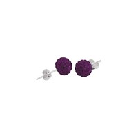 Anting Stud Swarovski, Perak Asli 925 Swarovski Earring VES001L