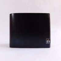 Jual DOMPET KULIT PRIA TIDUR IMPORT BRANDED | AIGNER 180-2619 BLACK Murah