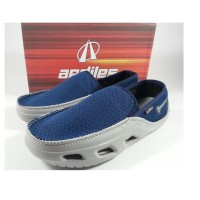 sepatu model Crocs dari Ardiles, sepatu casual pria, Ardiles CNN Biru