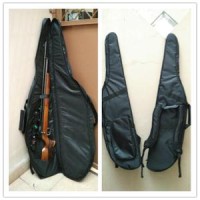 Jual Tas Senapan Model Botol Hitam 120Cm Busa Tebal keren murah import baru Murah