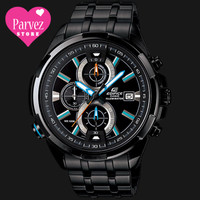 Jual Jam Tangan Pria Mewah Casio Edifice Seri EFR 536BK ORI Bergaransi Murah