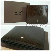 Dompet kulit pria Mont Blanc kualitas super
