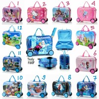 Jual Tas Koper Travel Trolley Trunki 4 Roda Troli Trolly Frozen Spiderman Murah