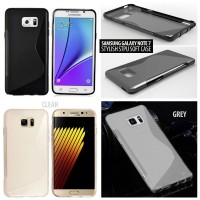 Samsung Galaxy Note 7 STPU Soft Gel Soft Gel Back Case Softcase Casing