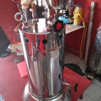 Setrika Uap Gas Quriomoto 15 liter