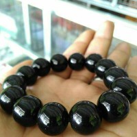 Jual Gelang black jade/batu giok hitam Murah