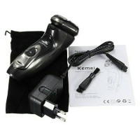 Alat cukur kumis, jenggot Kemei Km-5880 Recharger Shaver 3 mata pisau