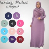 manset gamis jersey polos