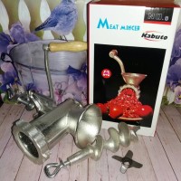 Jual Meat Mincer Grinder Manual No 8 Gilingan Daging Mie Getuk Bumbu Pecel Murah