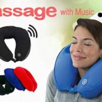 Jual Bantal Alat Pijat Leher Dengan MP3 Neck Massage Cushion with MP3 Murah