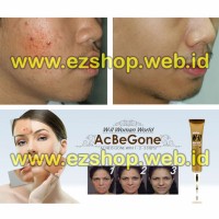 Jual WII Acbegone 3in1 Obat Jerawat Batu Ampuh Alami Asli Ez Shop Izin BPOM Murah